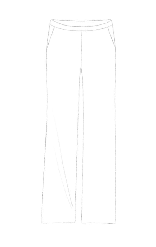 Soft Straight Pants